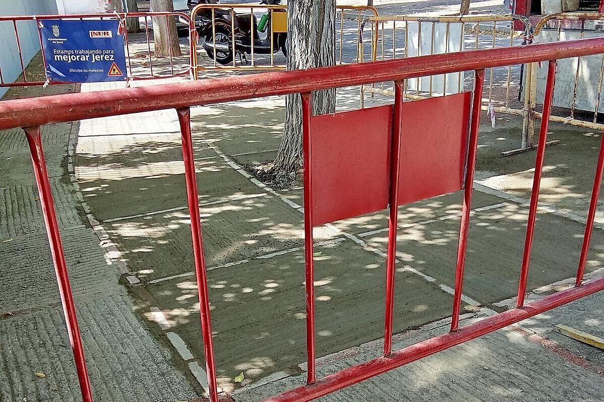 Acerado con las mejoras realizadas