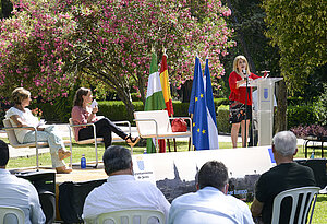 Alcaldesa en Jornadas Edusi