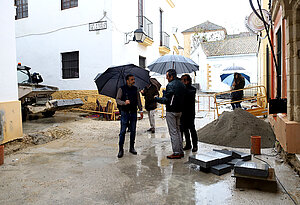 Obras calle Juana de Dios Lacoste