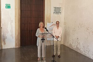 La exposición de Serena Fortin permanecerá en Los Claustros hasta el 25 de julio 