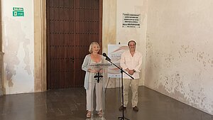 La exposición de Serena Fortin permanecerá en Los Claustros hasta el 25 de julio 