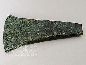 FLAT BRONZE AXE