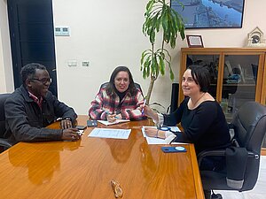 Nela García ha mantenido un encuentro con la Flampa