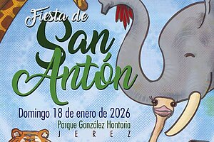 Cartel de la festividad de San Antón