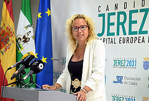 Archivo. La delegada de Inclusión Social realiza balance de su Área