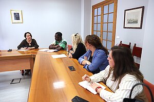 Nela García mantiene un primer encuentro con la nueva directiva de la Flampa