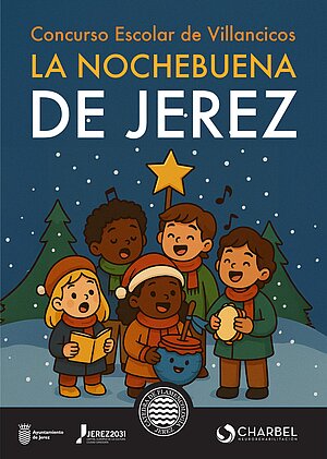 Cartel concurso villancicos escolares