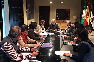 Archivo. Celebración de una Mesa del Centro Histórico