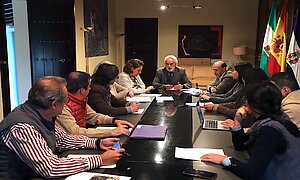 Archivo. Celebración de una Mesa del Centro Histórico