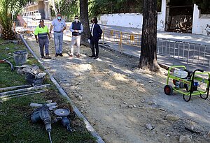 Mejora acerados calle Tardix
