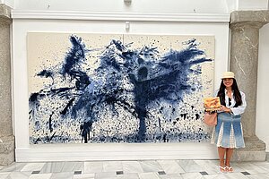 La exposición ‘Evocación y vestigios’, de la joven autora Carlota Pérez de Castro, puede visitarse en la Sala Pescadería Vieja