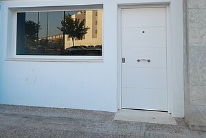 Fachada del local