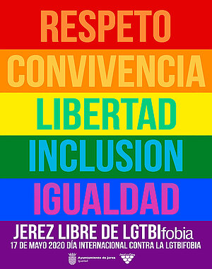 Cartel Día contra la LGTBIfobia 17 de Mayo