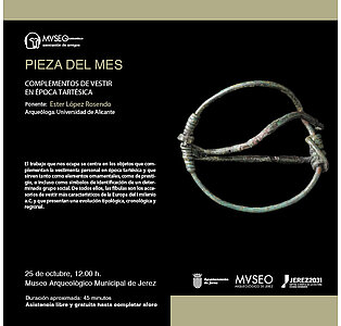 Pieza del mes de octubre