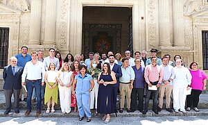 La alcaldesa preside la toma de posesión de los delegados de Alcaldía