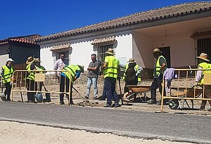 Obras en Gibalbín