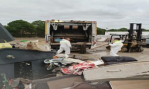 El operativo especial continúa su trabajo en Las Pachecas