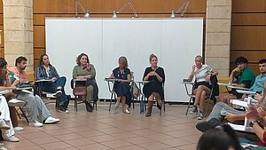 Belén de la Cuadra informa sobre su área a la Meda Local de Juventud