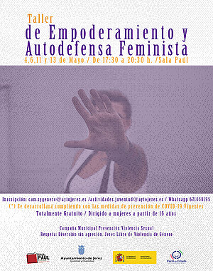 Cartel Taller de Empoderamiento y Autodefensa Feminsita