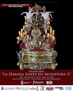 Cartel exposición La Semana Santa en Miniatura