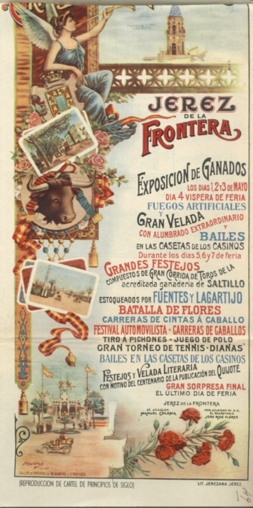 Cartel de 1953 procedente del Archivo Municipal
