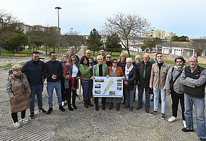 Inicio obras Parque Sebastián Peña