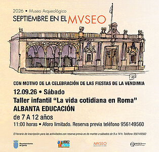 Taller Infantil La vida cotidiana en Roma