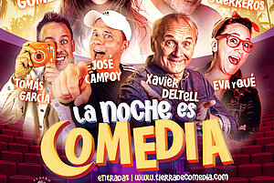 La Noche de la Comedia llenará de humor el Teatro Villamarta