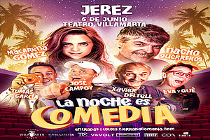 La noche de la comedia llenará de humor el Villamarta