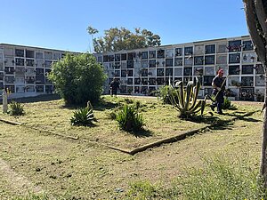 El Ayuntamiento está acometiendo mejoras en el cementerio