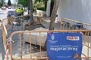 El Plan de Acondicionamiento de viales ha llegado a la avenida Duque de Abrantes