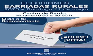 Cartel de la jornada electoral