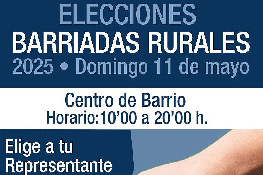 Cartel de la jornada electoral