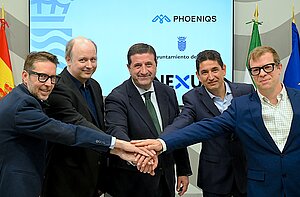 Ignacio Martínez presenta el proyecto de una compañía suiza