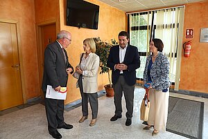 La alcaldesa ha felicitado a la Cámara de Comercio por su 140 aniversario