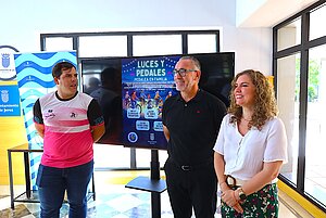 Susana Sánchez y Tomás Sampalo presentan la actividad Luces y pedales