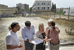 Obras San Benito calle California