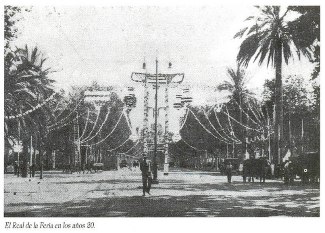El Real de la Feria en los años 20