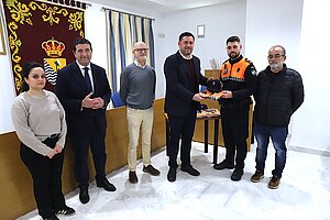 José Ignacio Martínez asiste al reconocimiento que Guadalcacín realiza a Protección Civil y Cruz Roja