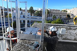 El Ayuntamiento está instalando placas solares