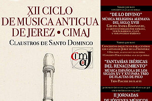 Cartel ciclo Música Antigua
