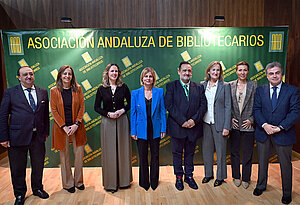 La alcaldesa durante las jornadas