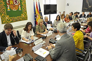 Reunión con ministra de Vivienda