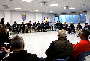 Mesa de seguridad de la zona rural