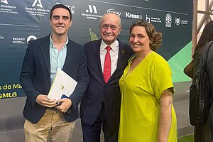Jaime Espinar y Belén de la Cuadra participan en la Greencities que se celebra en Málaga