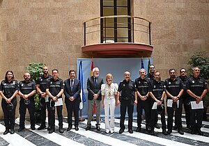 Alcaldesa preside la toma de posesión de 8 nuevos agentes de la Policía Local