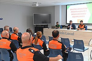 José Ignacio Martínez asiste a un curso de Infoca