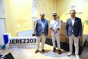 El delegado en la presentación