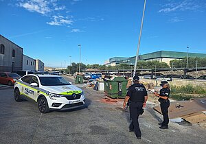 La Policía Local ha realizado distintas intervenciones en los últimos días