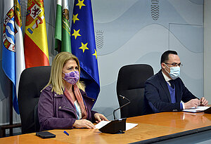 Alcaldesa Rueda de Prensa